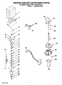 Part Location Diagram of 2317260 Whirlpool LATCH-BIN