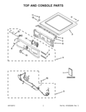 COLOR VARIATION PARTS Diagram and Parts List for KP26M1PGC5  KitchenAid Mixer