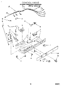 CONTROL Diagram and Parts List for RS20EKXBW00  Roper Refrigerator