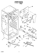 LINER PARTS Diagram and Parts List for TT18TKXPQ01  Estate Refrigerator