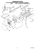 ICEMAKER PARTS, OPTIONAL PARTS Diagram and Parts List for KBLA22ERSS01  KitchenAid Refrigerator