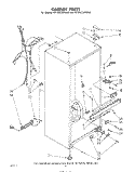 Part Location Diagram of 944870 Whirlpool Center, Rail (Coffee)