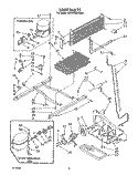 Part Location Diagram of 1103846 Whirlpool EVAPORATOR