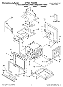 Part Location Diagram of 8303968 Whirlpool INSULATION