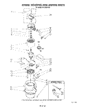 SECTION Diagram and Parts List for 4KCDS250S0  KitchenAid Food Waste Disposer