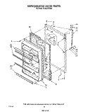 Part Location Diagram of 1114426 Whirlpool DOOR-COMP