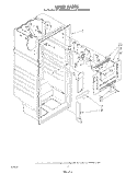 LINER Diagram and Parts List for ET18JMYSN04  Whirlpool Refrigerator