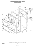 REFRIGERATOR DOOR, NOT ILLUSTRATED Diagram and Parts List for ET16AKXSW00  Whirlpool Refrigerator
