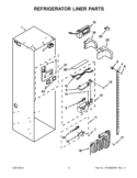 Part Location Diagram of W10159488 Whirlpool COVER
