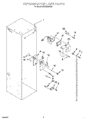 REFRIGERATOR LINER Diagram and Parts List for KSSC36MHS00  KitchenAid Refrigerator