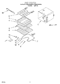 UNIT Diagram and Parts List for KEBS276BBL3  KitchenAid Wall Oven