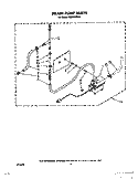 DRAIN PUMP Diagram and Parts List for EC515WWV0  Whirlpool Ice Maker