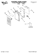 Part Location Diagram of 8183927 Whirlpool PANL-CNTRL