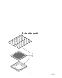OVEN RACK, LIT/OPTIONAL Diagram and Parts List for SF386PEWW2  Whirlpool Range