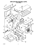Part Location Diagram of 1160715 Whirlpool HEATING, ELEMENT