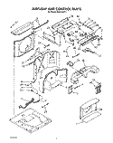 Part Location Diagram of 1158658 Whirlpool USE WPL 1166499