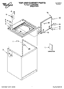 Part Location Diagram of 3955869 Whirlpool Use & Care Guide