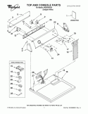 Part Location Diagram of W10186129 Whirlpool HARNS-WIRE