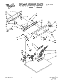 Part Location Diagram of 3397148 Whirlpool PANEL-CNTL