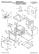 OVEN PARTS Diagram and Parts List for KDRP407HBU10  KitchenAid Range