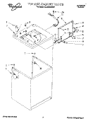 Part Location Diagram of LIT3358970 Whirlpool Sheet, Installation Instructions