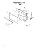 Part Location Diagram of 2182362 Whirlpool MAGNET