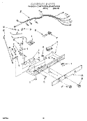 CONTROL, LIT/OPTIONAL Diagram and Parts List for 8ED20TKXFW00  Whirlpool Refrigerator