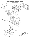 Part Location Diagram of 4312639 Whirlpool OVERLAY
