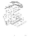 CONTROL Diagram and Parts List for KSRS25QAAL02  KitchenAid Refrigerator
