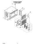Part Location Diagram of WP1166496 Whirlpool Air Filter