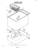SECTION Diagram and Parts List for EH090FXLN2  Whirlpool Freezer