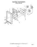 CONTROL Diagram and Parts List for RM988PXSW0  Whirlpool Microwave Oven Combo