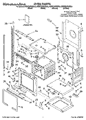 Part Location Diagram of 4456573 Whirlpool Use & Care Guide (Oven)