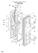 Part Location Diagram of 2196140 Whirlpool PANEL-INT