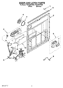 Part Location Diagram of 8575893 Whirlpool Deflector, Vent (Also Order It