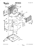 UNIT, LITERATURE Diagram and Parts List for ACM102XX1  Whirlpool Air Conditioner