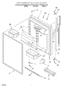 REFRIGERATOR DOOR Diagram and Parts List for KTRS19MGAL01  KitchenAid Refrigerator