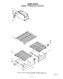 Part Location Diagram of 988627 Whirlpool PAN ICE CUBE