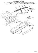 Part Location Diagram of 2308323 Whirlpool OVERLAY