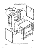 Part Location Diagram of 4363352 Whirlpool FRAME-FRNT