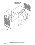 SECTION Diagram and Parts List for BFD500  Whirlpool Dehumidifier