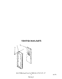 CONTROL PANEL Diagram and Parts List for RM778PXT5  Whirlpool Microwave Oven Combo