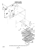 OVEN (CONTINUED) Diagram and Parts List for RM975PXLW2  Whirlpool Microwave Oven Combo