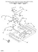 SECTION Diagram and Parts List for KGCC566HBL1  KitchenAid Cooktop
