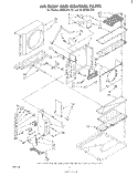 SECTION Diagram and Parts List for ACW104XP0  Whirlpool Air Conditioner