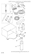 OPTIONAL Diagram and Parts List for BHAC1000XS2  Whirlpool Air Conditioner