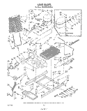 UNIT Diagram and Parts List for ED26MMXRWR4  Whirlpool Refrigerator