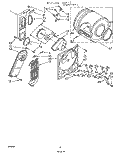 SECTION Diagram and Parts List for LE5530XKW1  Whirlpool Dryer