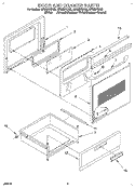 Part Location Diagram of 3188694 Whirlpool TOP-FRAME