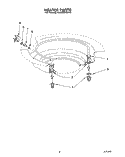 HEATER Diagram and Parts List for KUDS230Y0  KitchenAid Dishwasher
